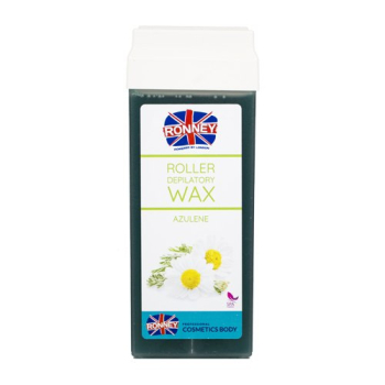 RONNEY - Wosk do depilacji - azulenowy 100 ml